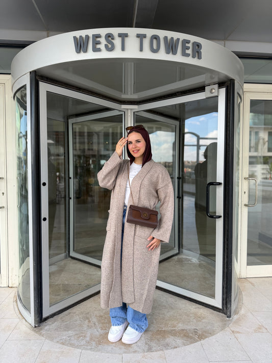 Beige Cardigan