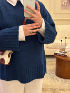 Navy pullover