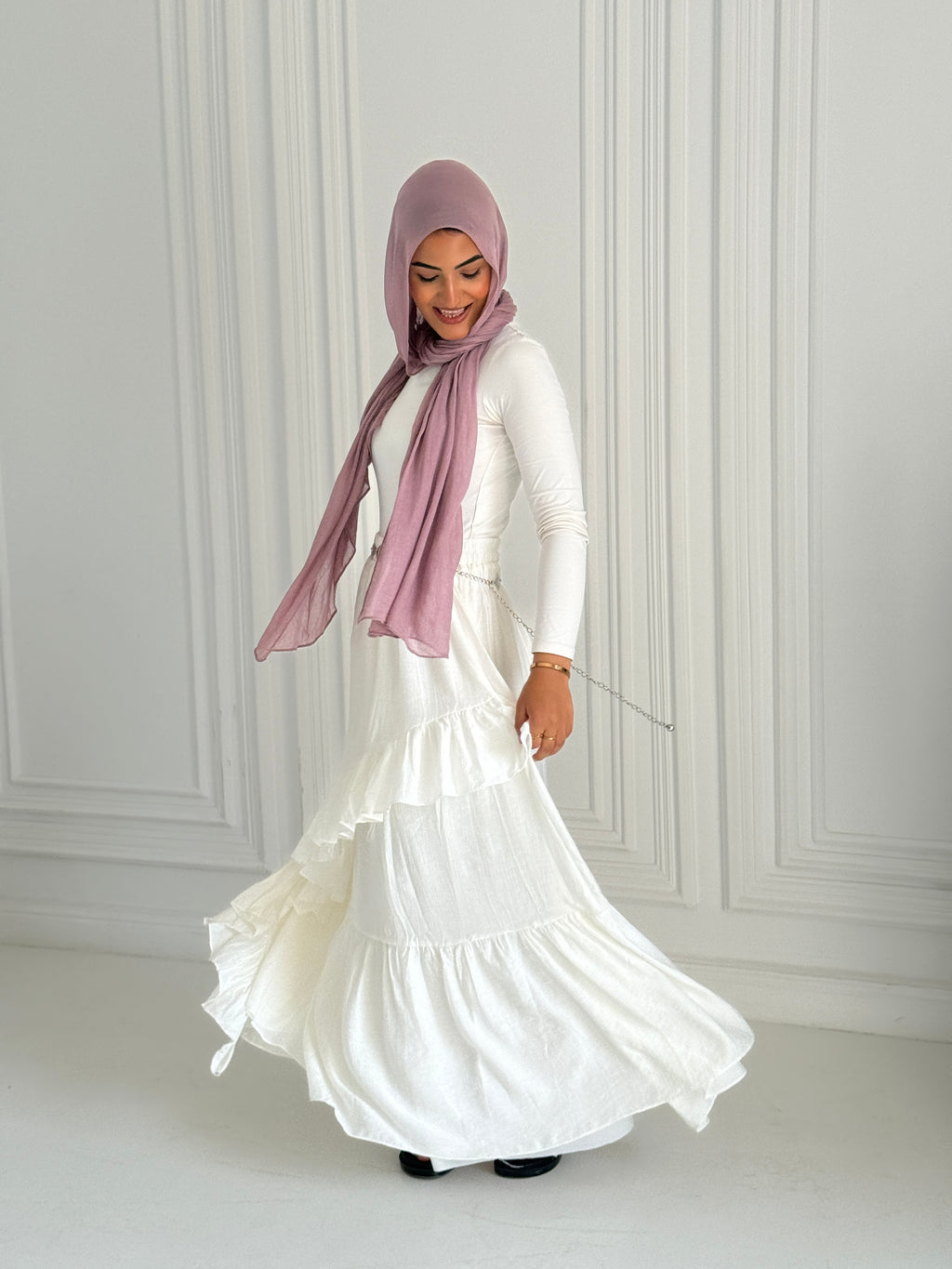 HANIN SKIRT (Off white)