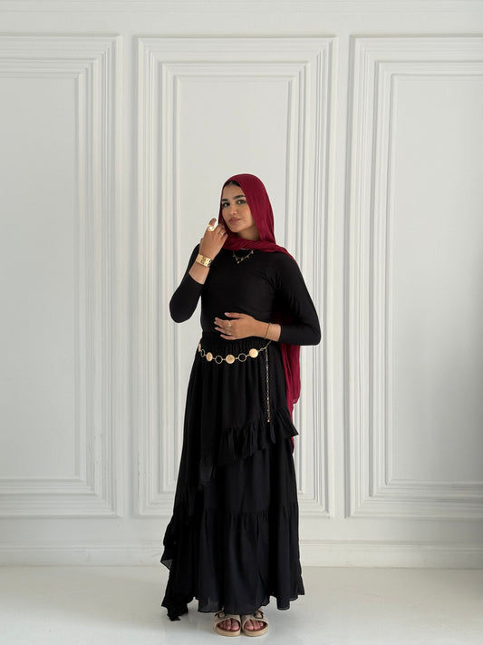 HANIN SKIRT (BLACK)