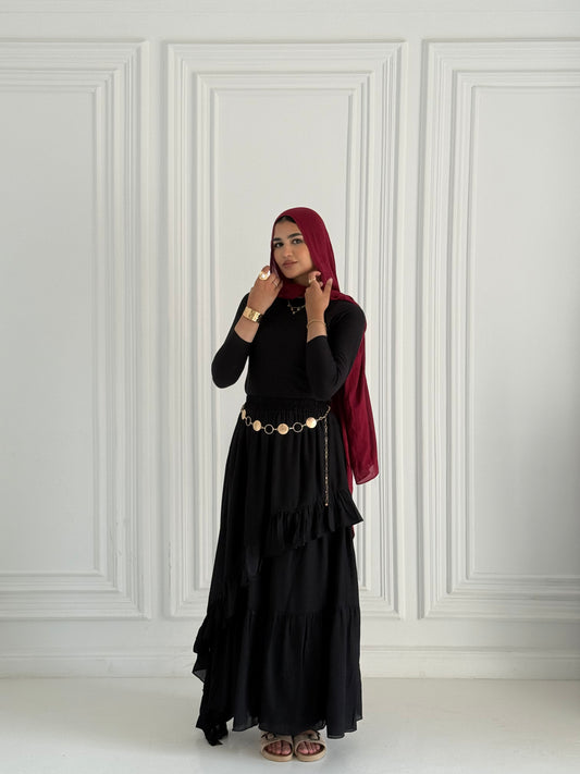 HANIN SKIRT (BLACK)