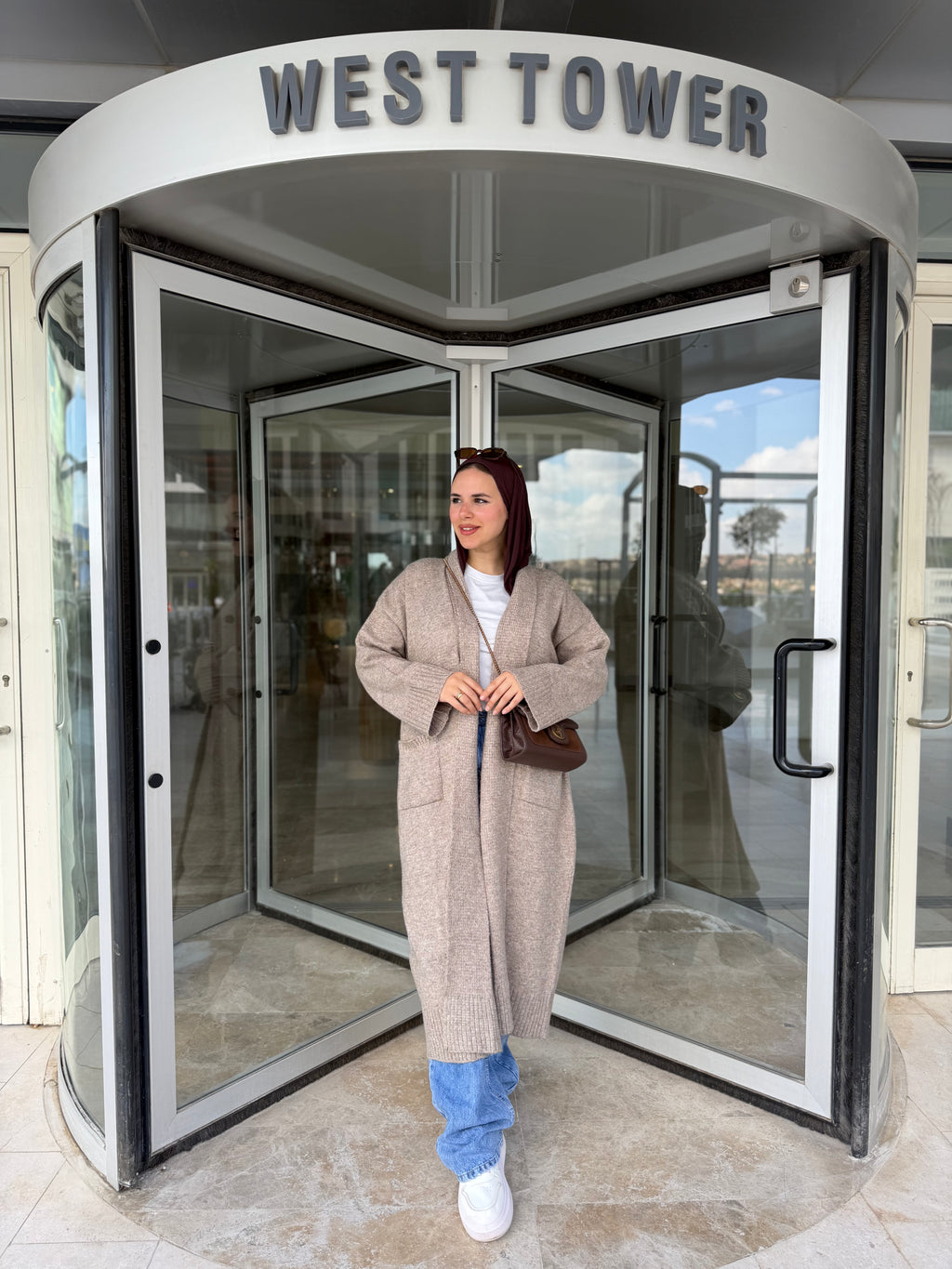 Beige Cardigan