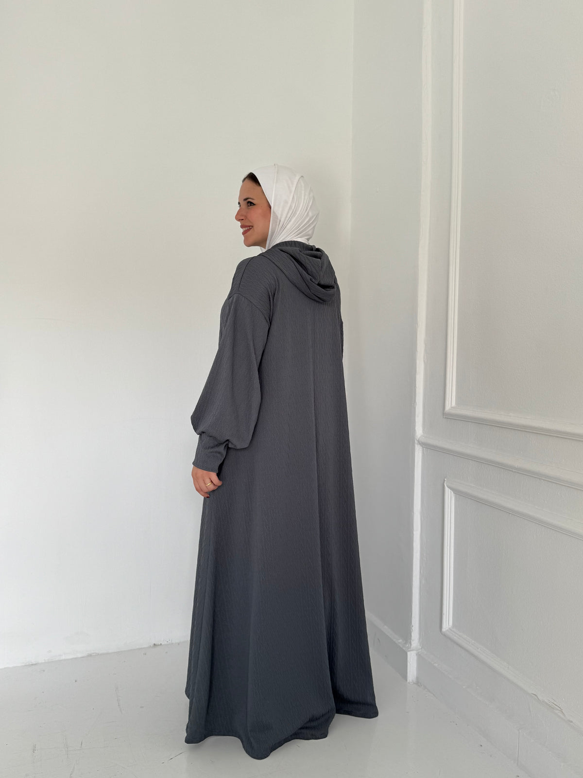 HESHMA DRESS (GRAY)