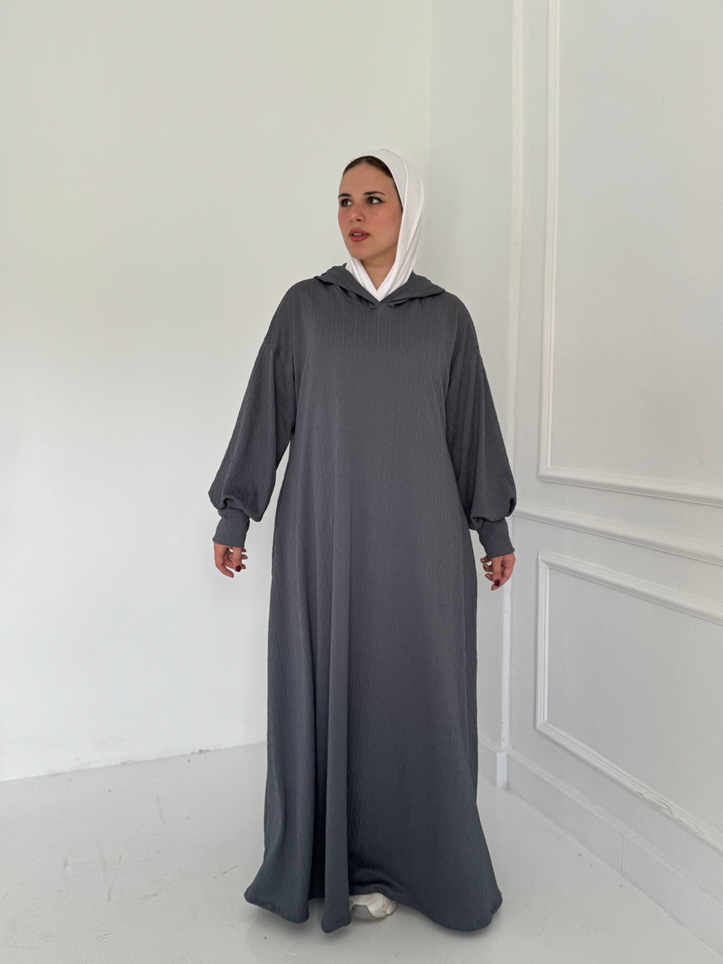 HESHMA DRESS (GRAY)