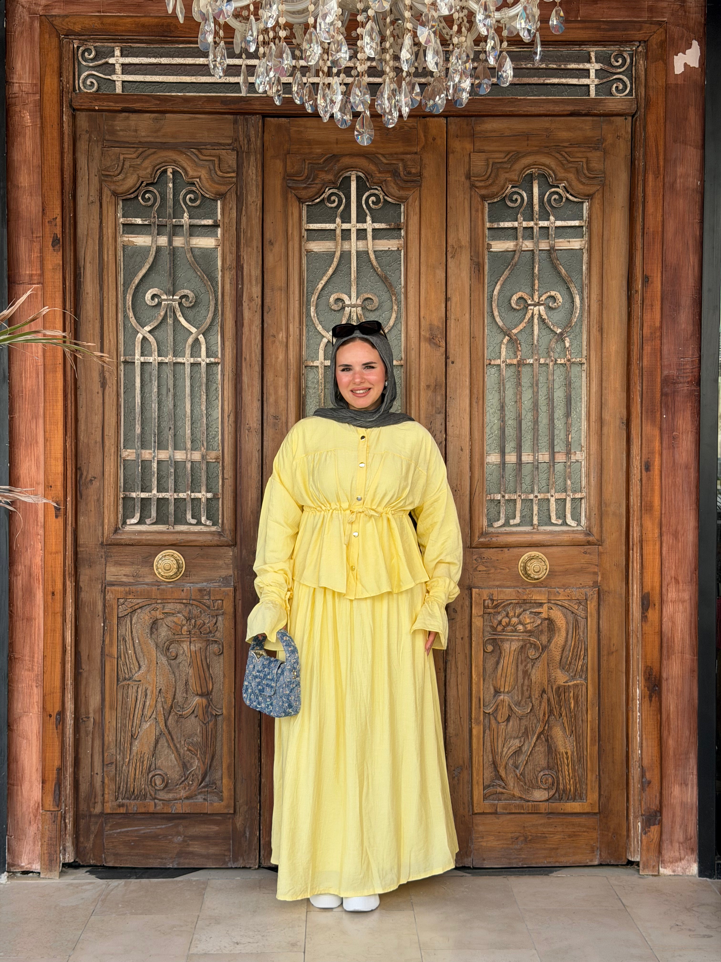JAMILA SET ( YELLOW )