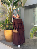 JAMILA SET ( BROWN )