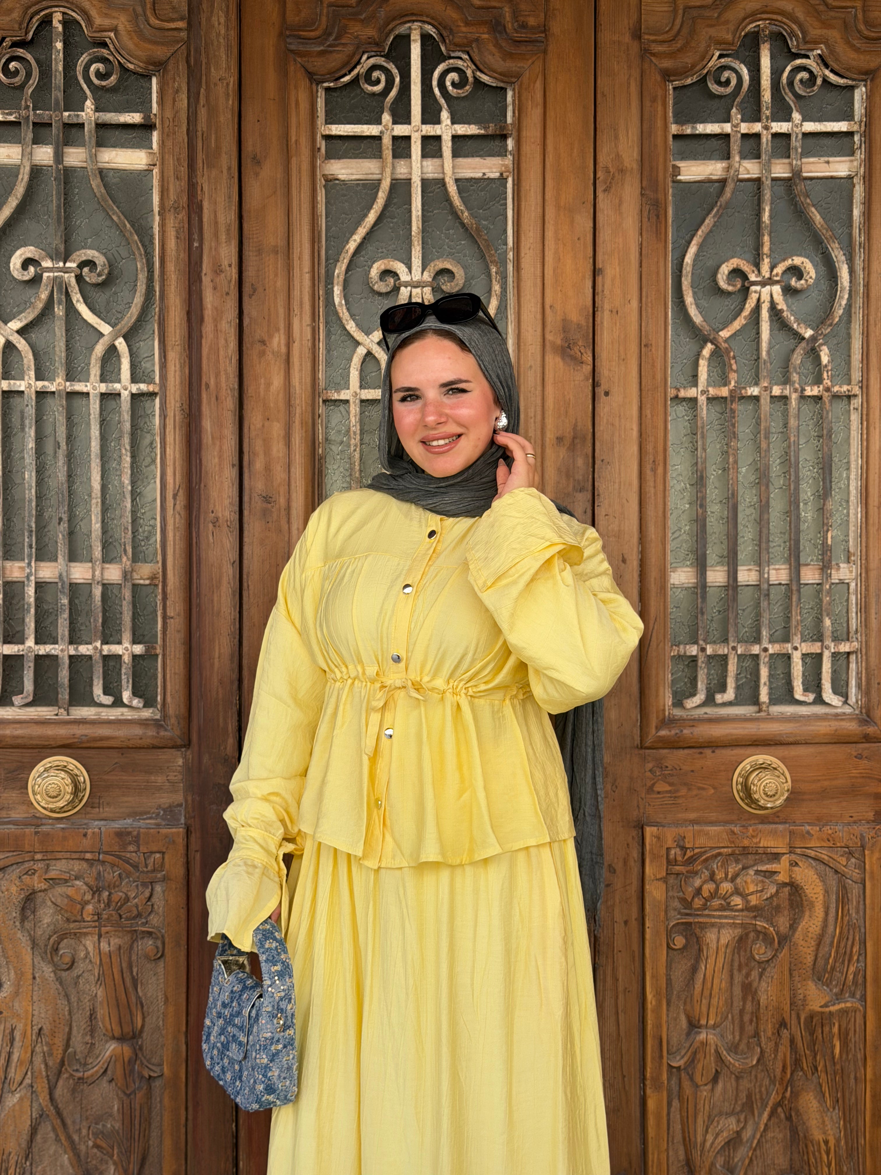 JAMILA SET ( YELLOW )
