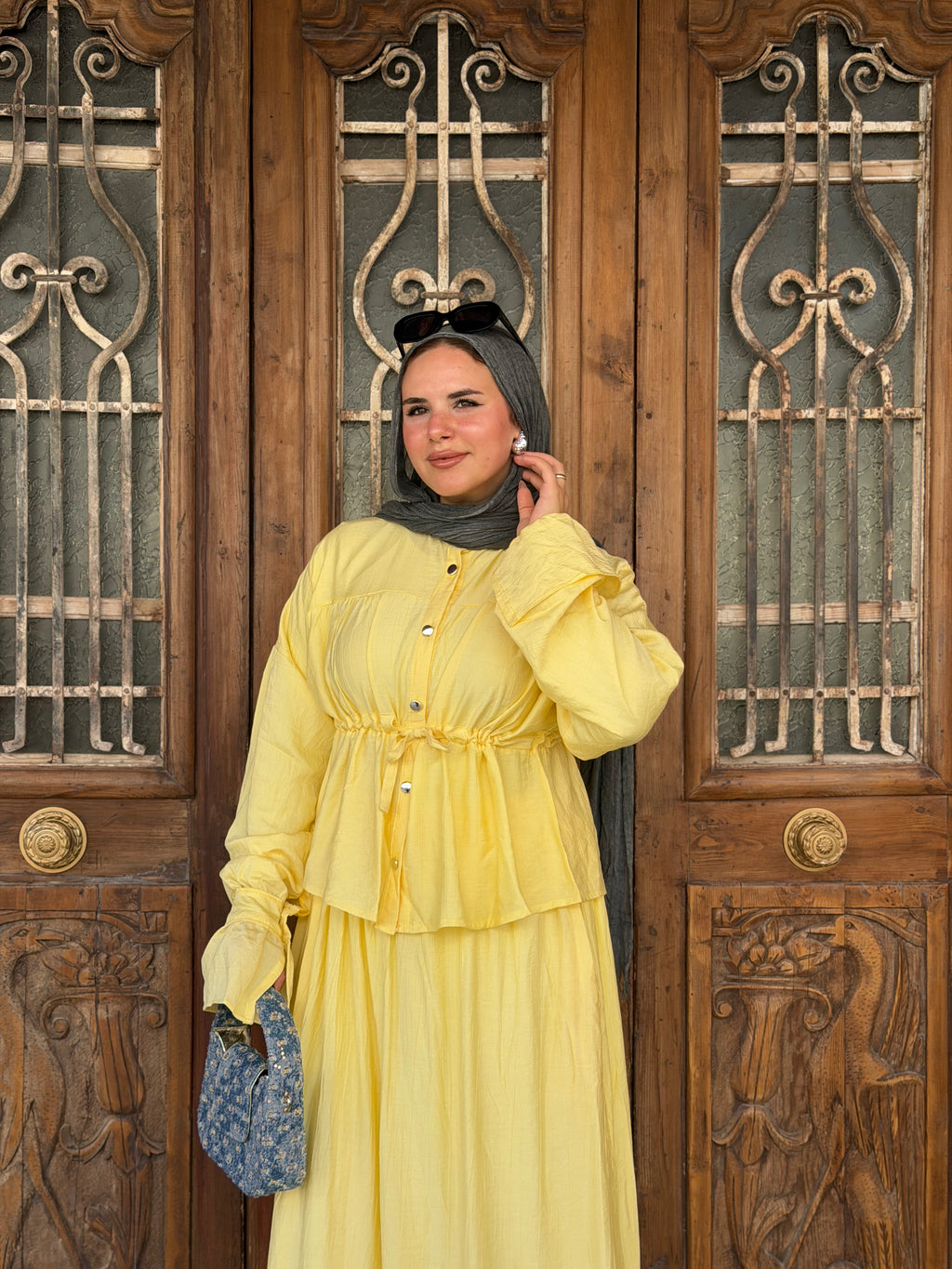 JAMILA SET ( YELLOW )