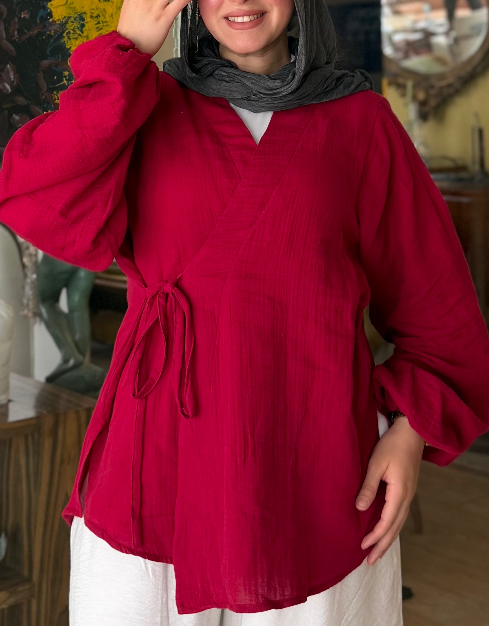 DANA BLOUSE (Red)