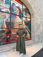 RAFEF DRESS (Olive)