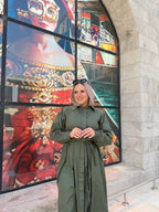 RAFEF DRESS (Olive)