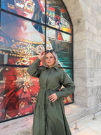 RAFEF DRESS (Olive)