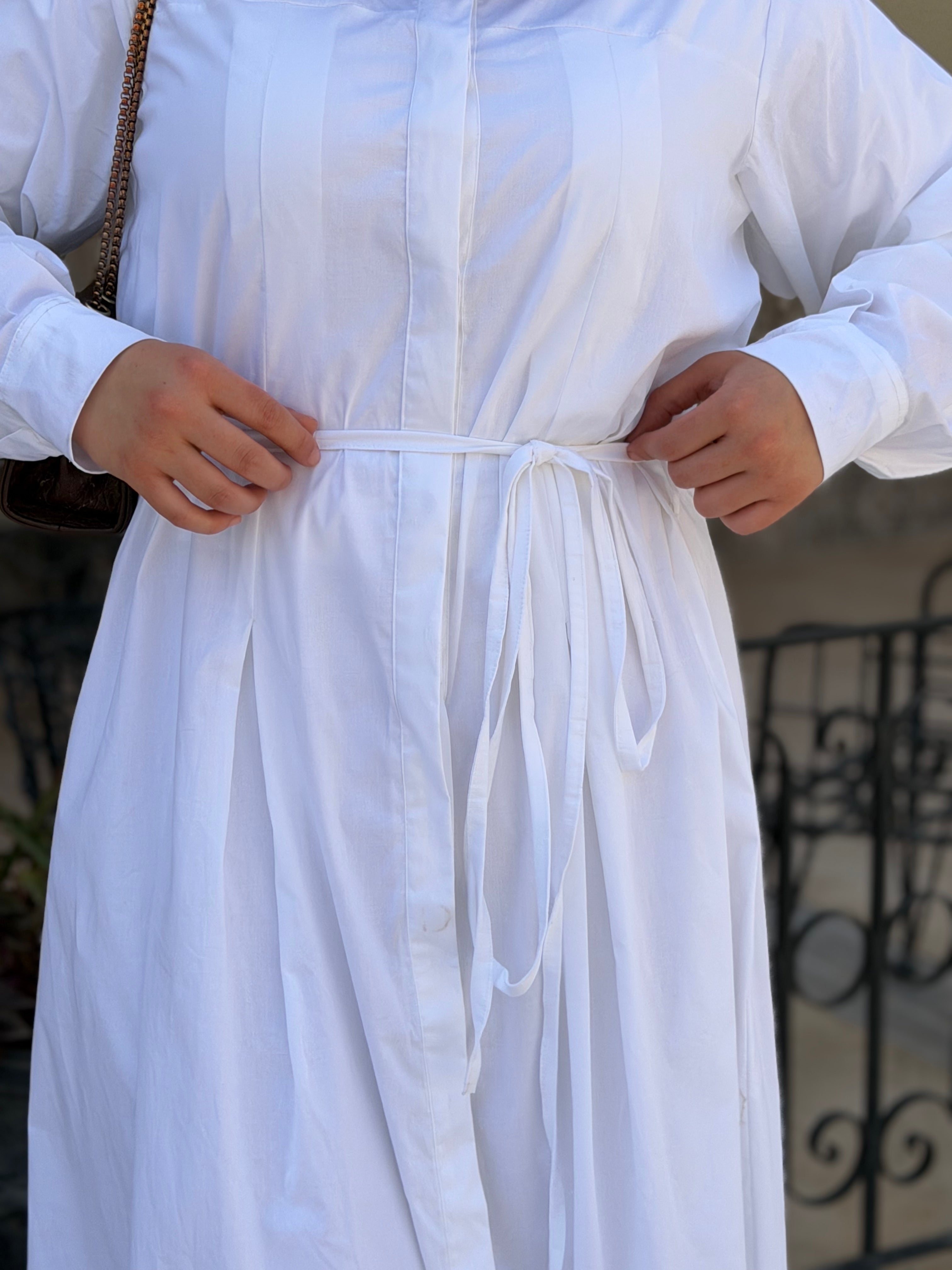 RAFEF DRESS (White)