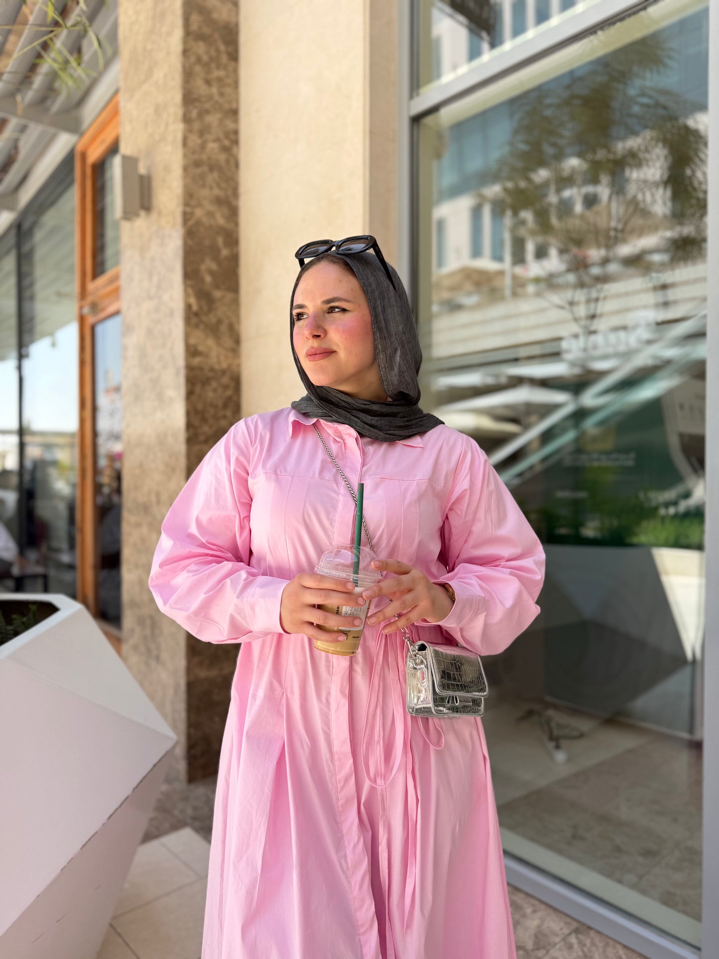 RAFEF DRESS (Rose)
