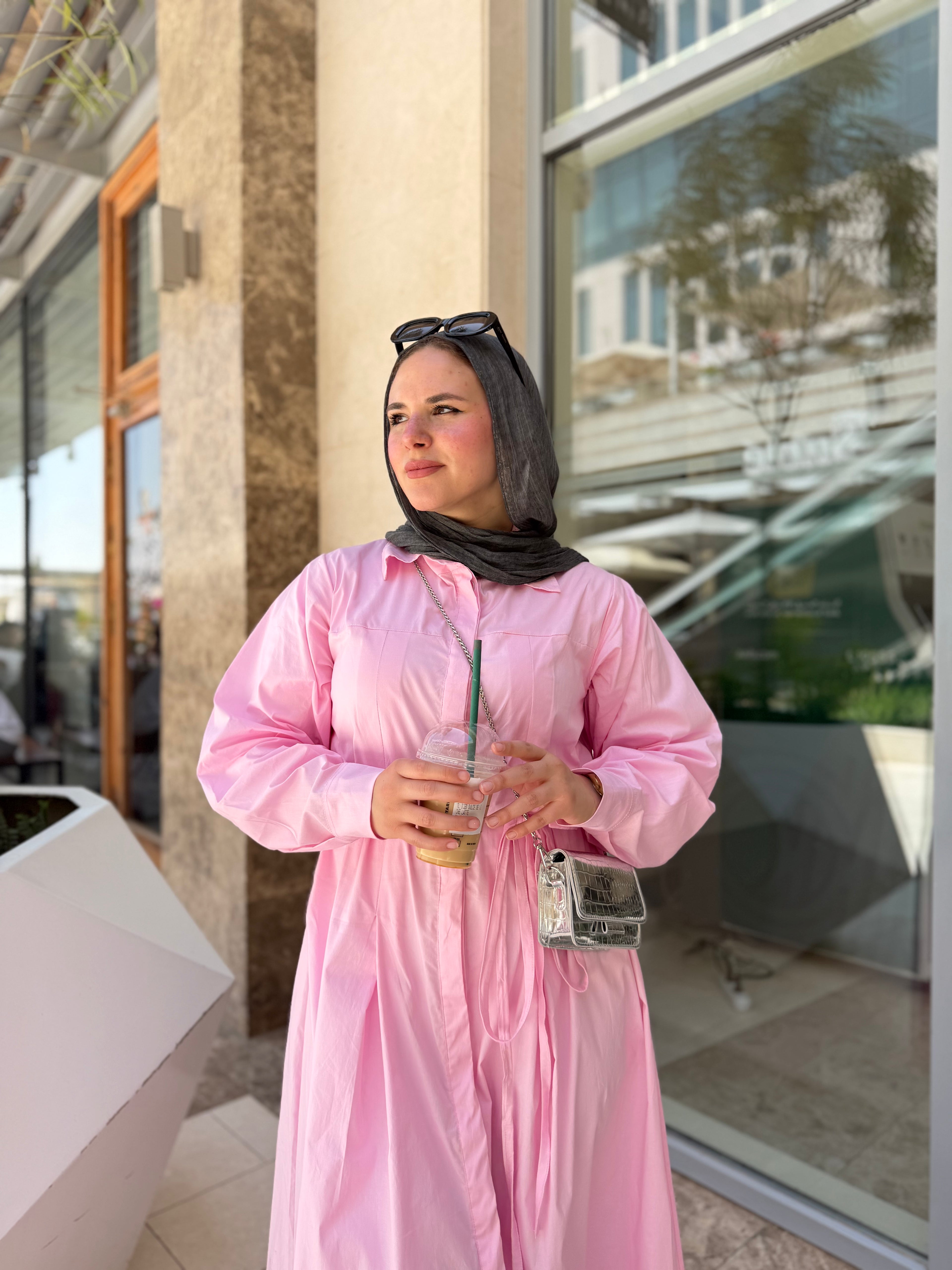 RAFEF DRESS (Rose)