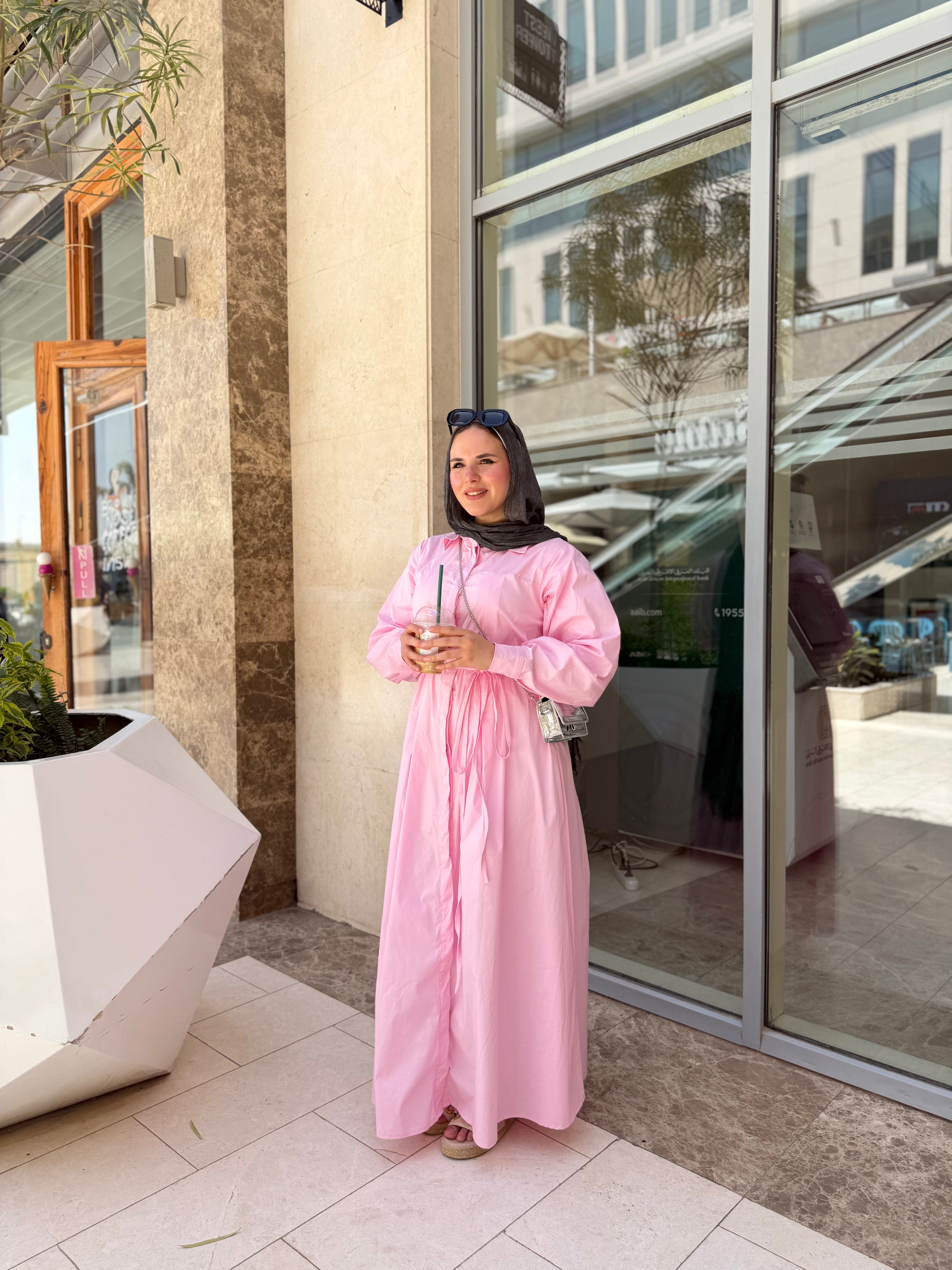 RAFEF DRESS (Rose)