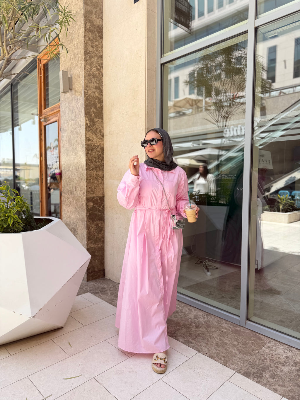 RAFEF DRESS (Rose)