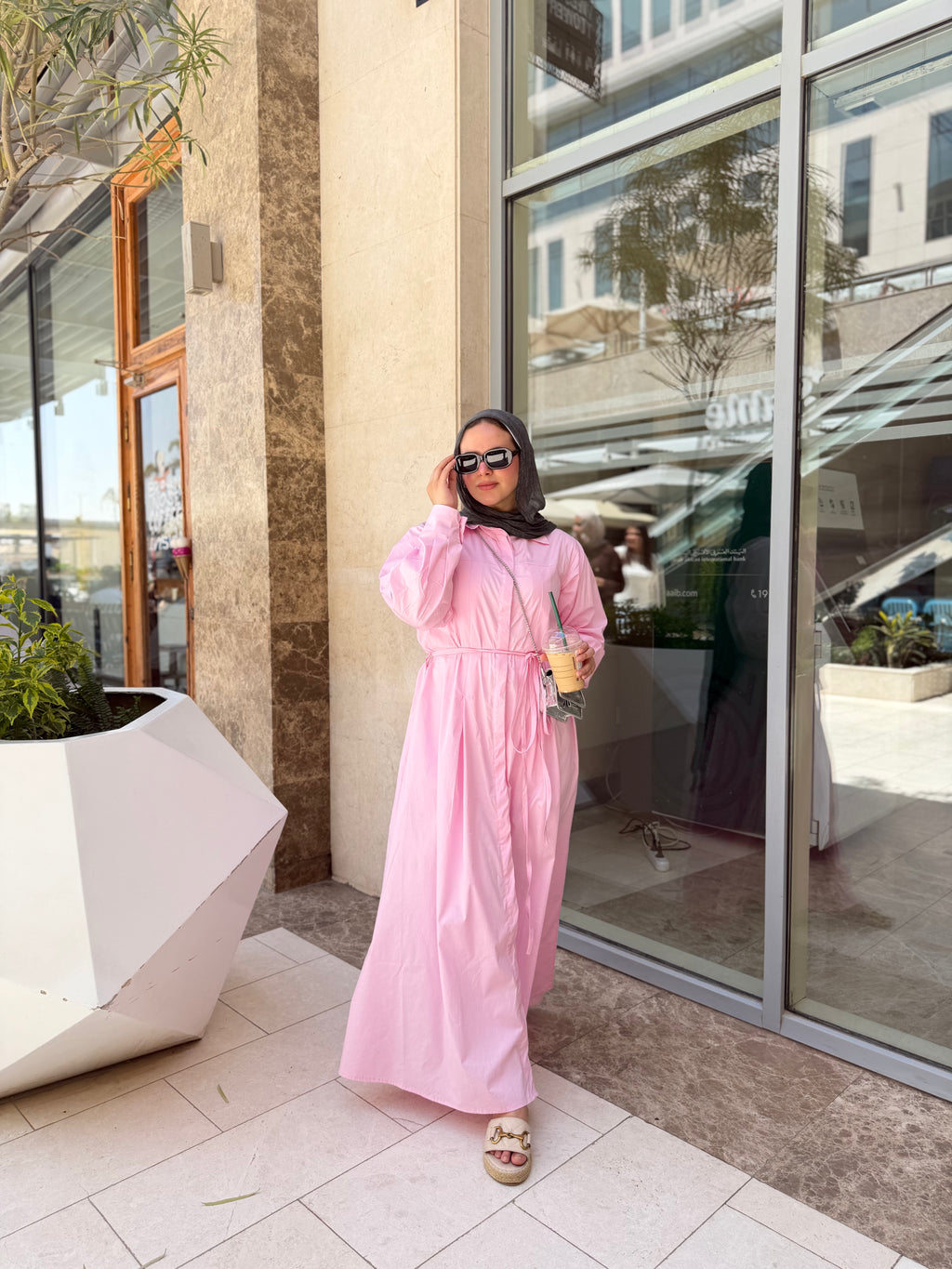 RAFEF DRESS (Rose)