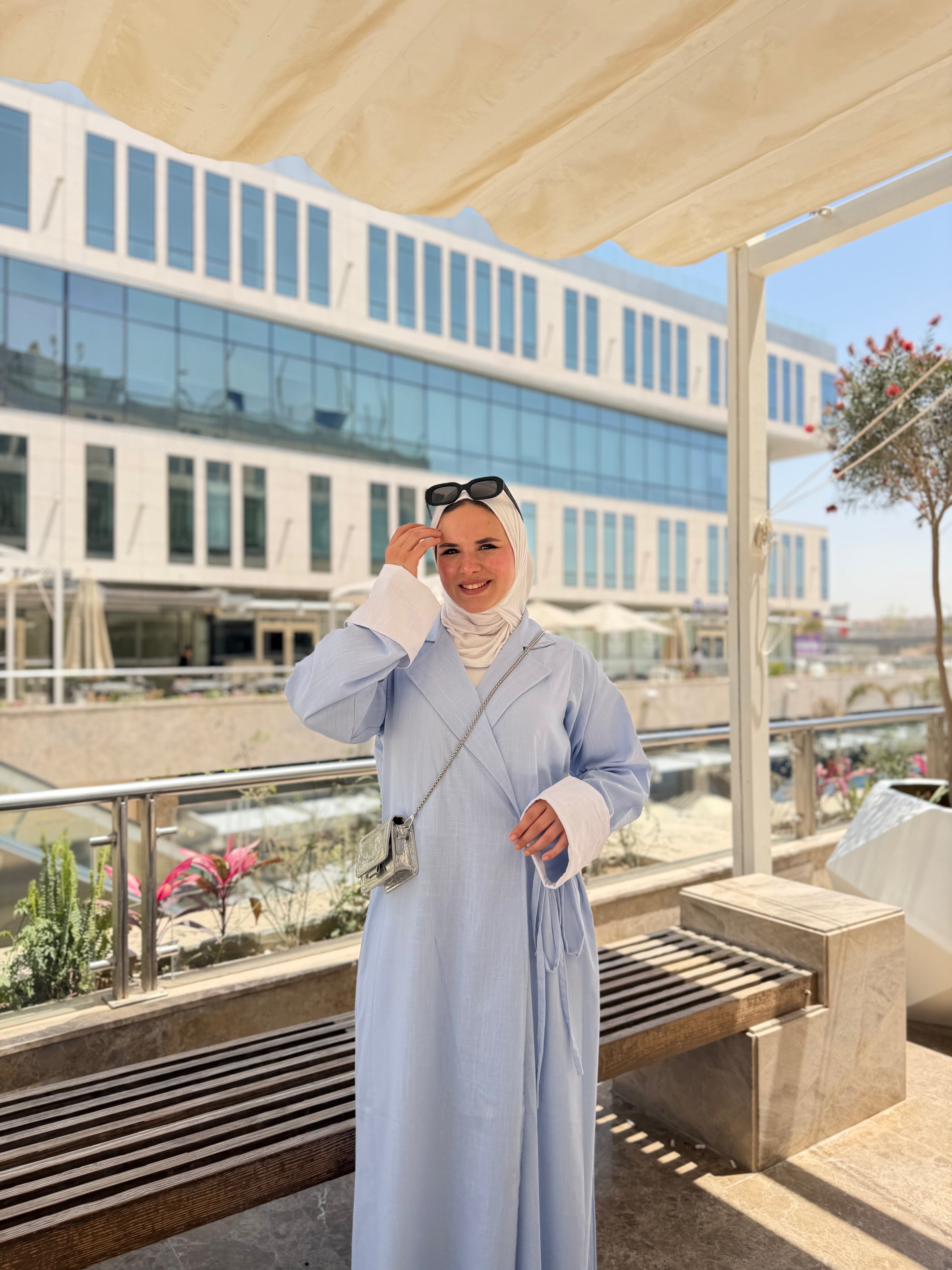 GAMILA DRESS (Baby Blue)