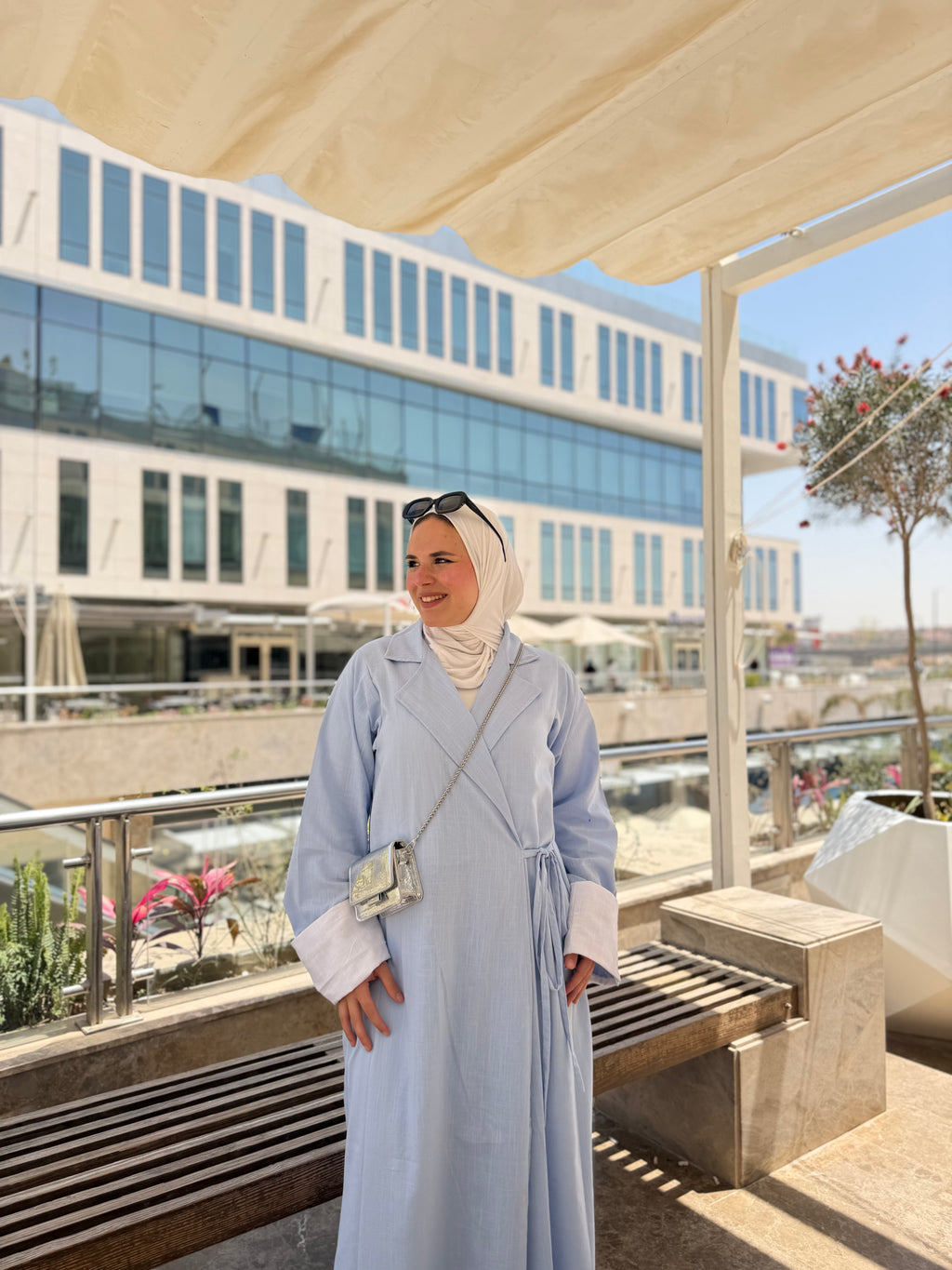 GAMILA DRESS (Baby Blue)