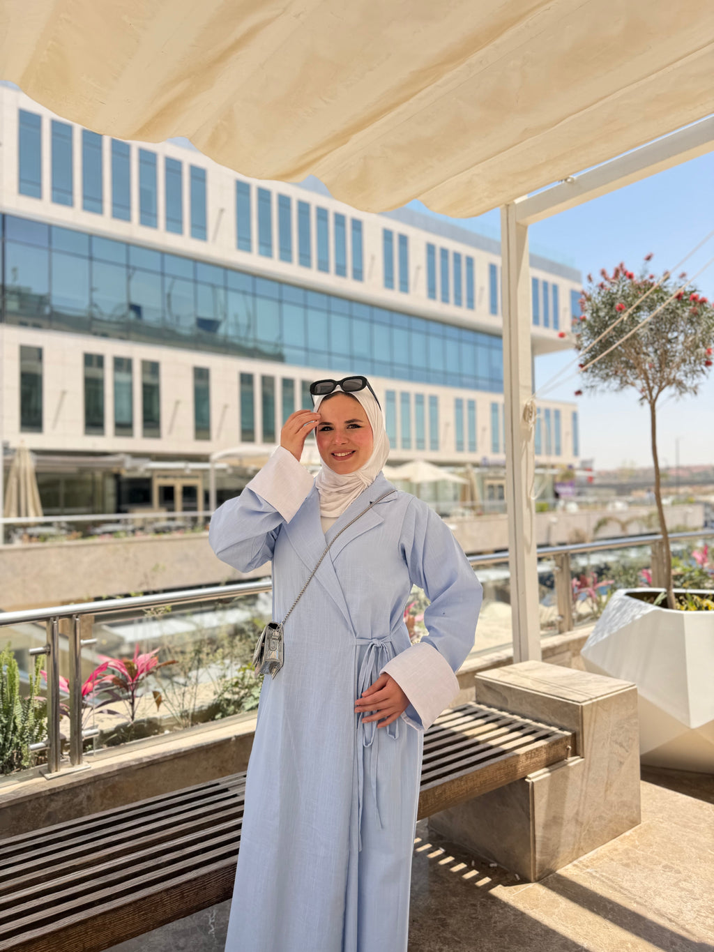 GAMILA DRESS (Baby Blue)