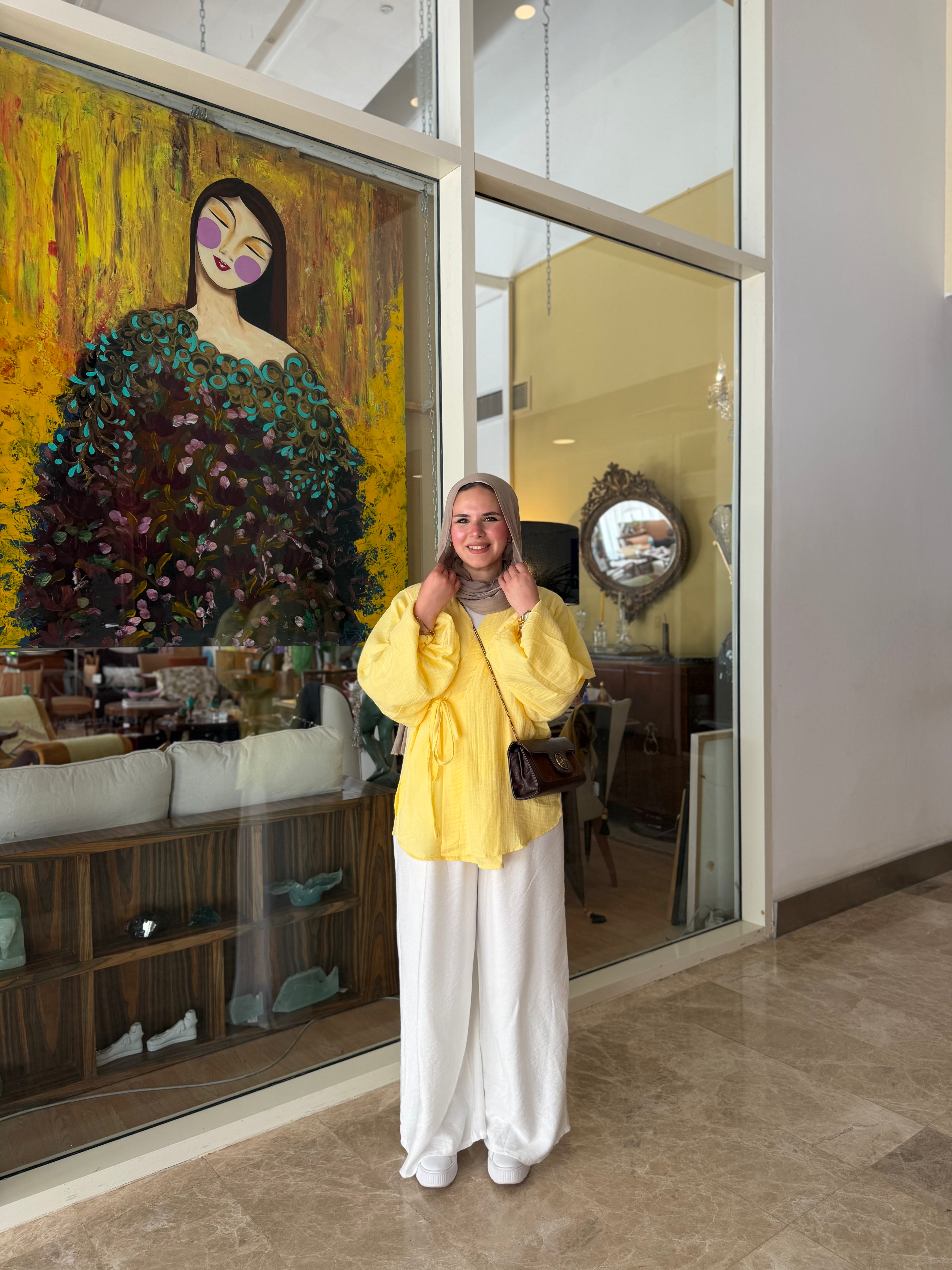 dana blouse (yellow )