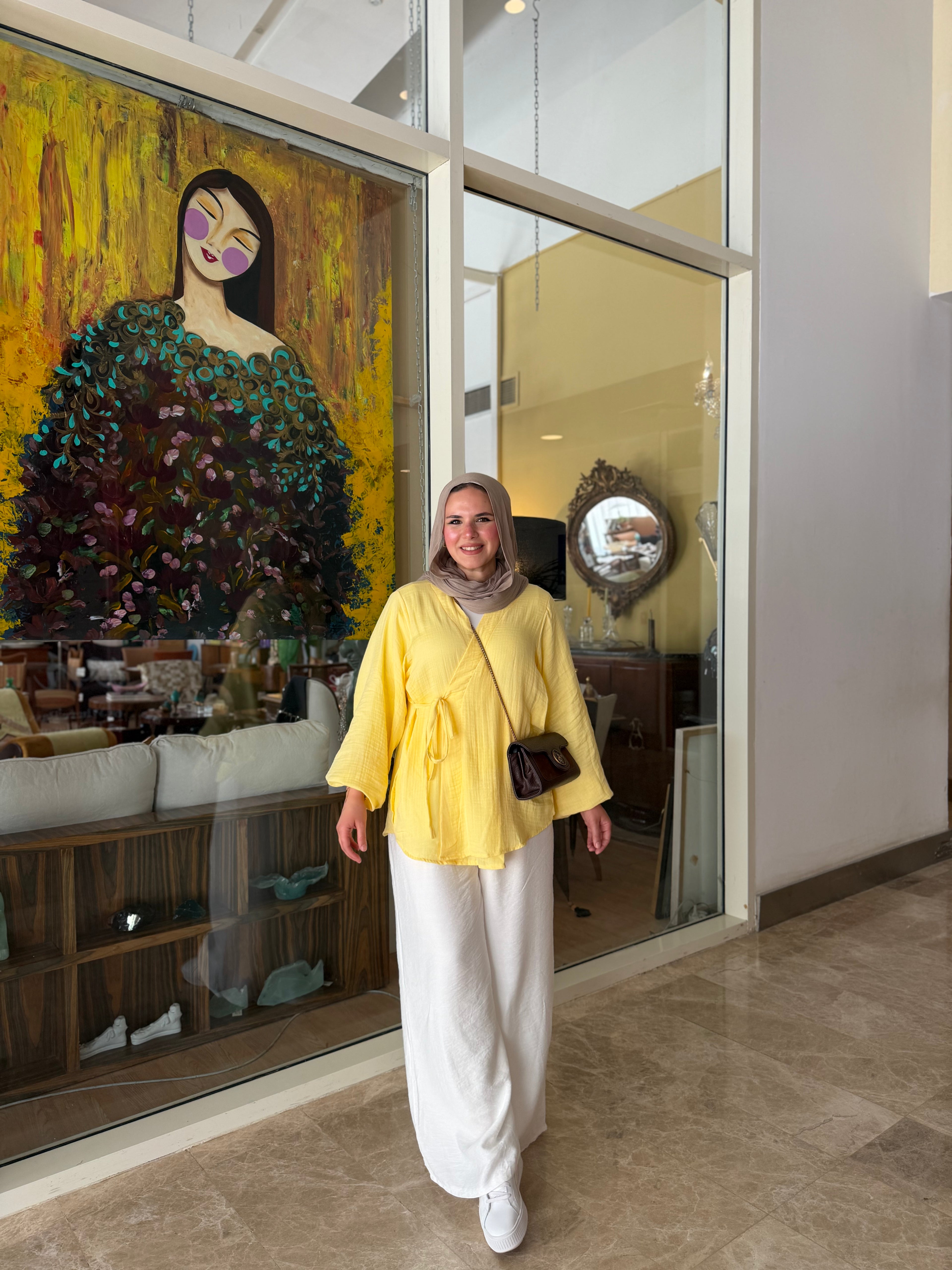 dana blouse (yellow )