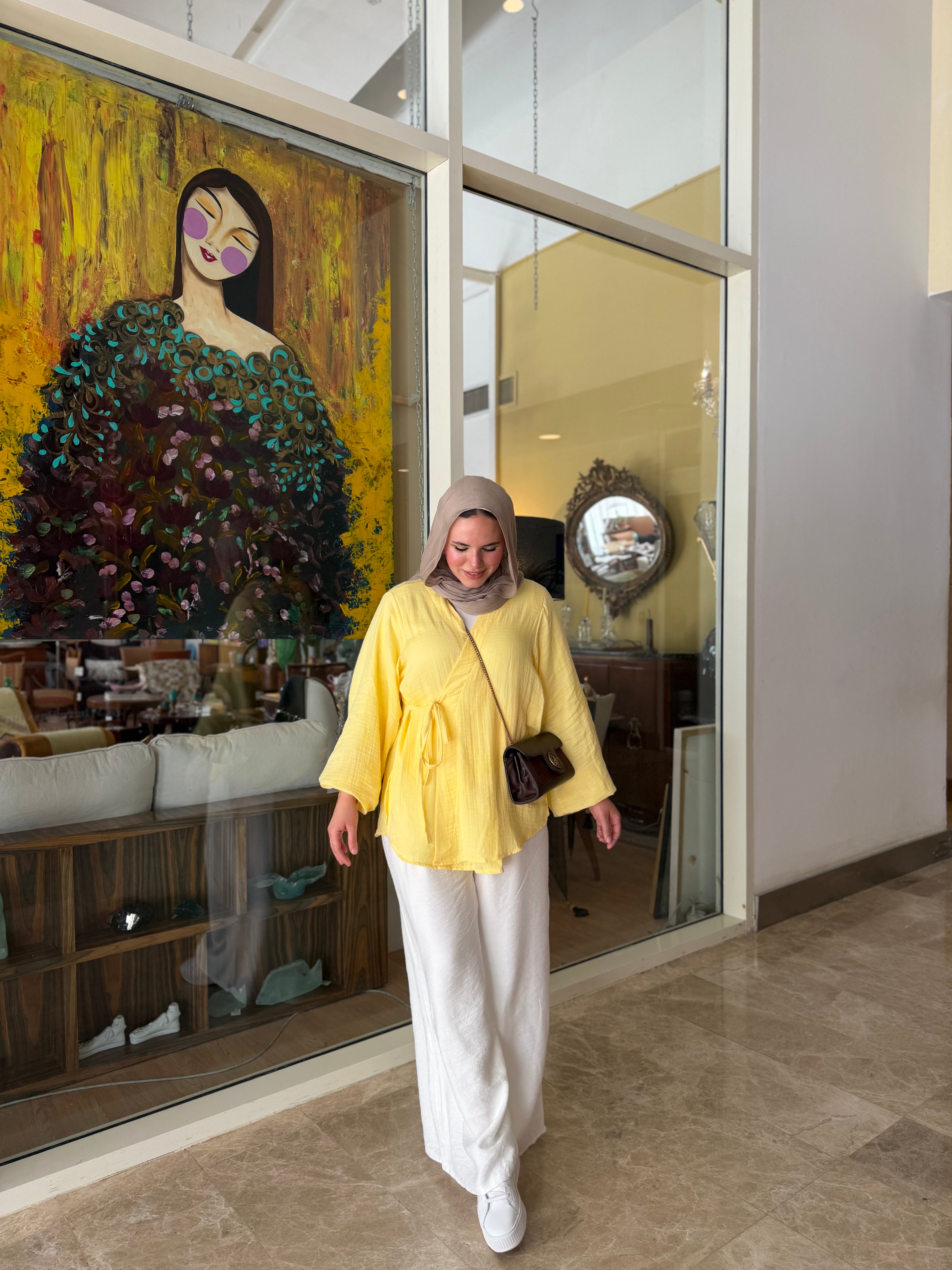 dana blouse (yellow )