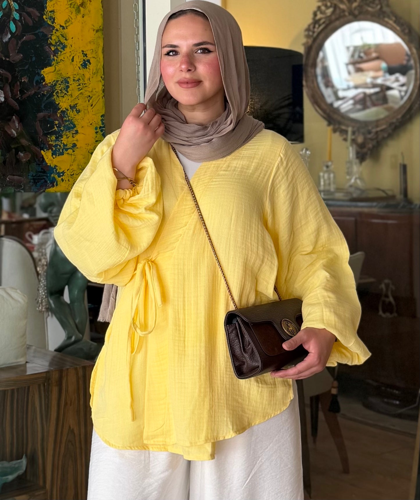 DANA BLOUSE (Yellow)