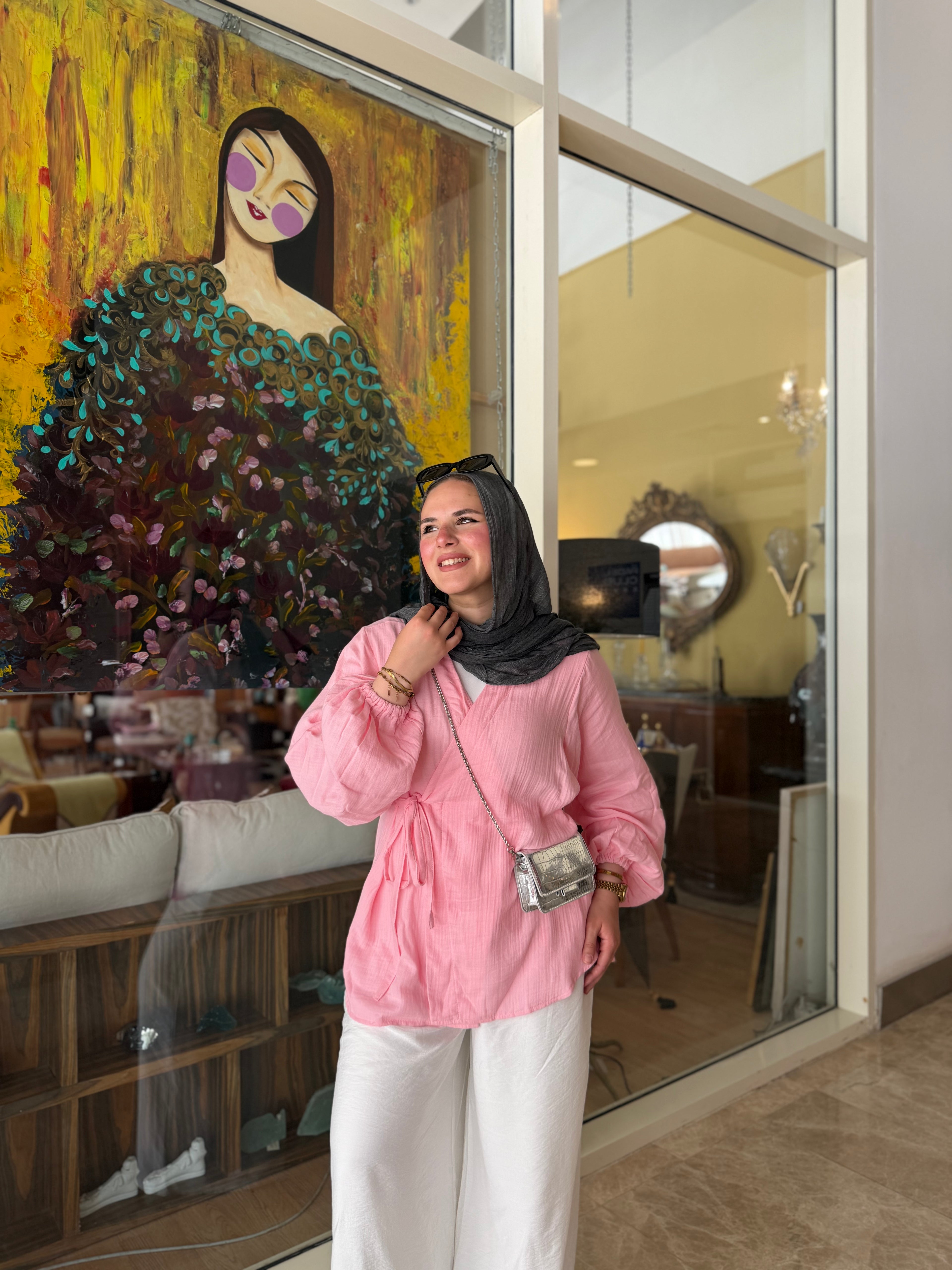 dana blouse ( rose )