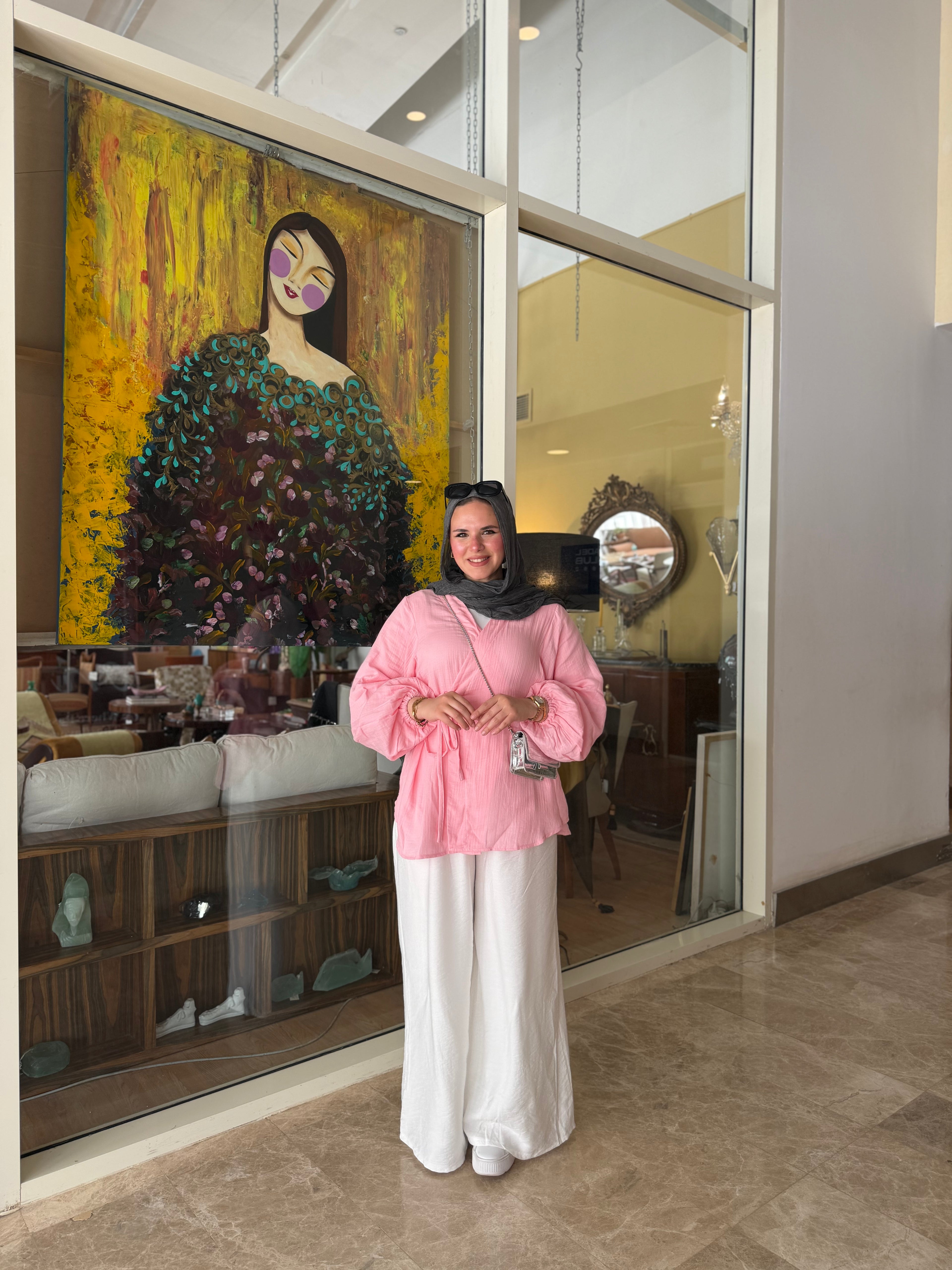 dana blouse ( rose )