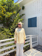 dana blouse ( butter yellow )