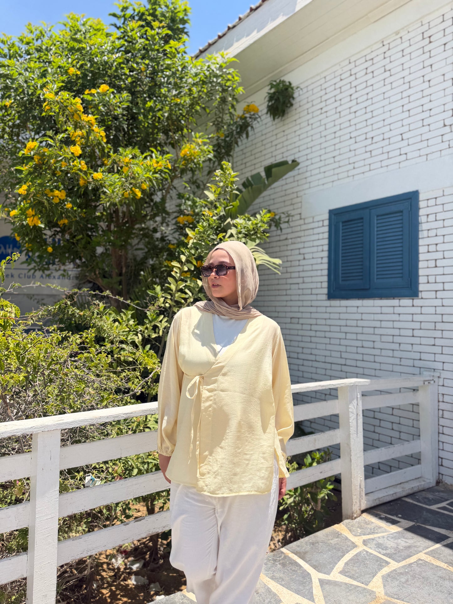 dana blouse (yellow )