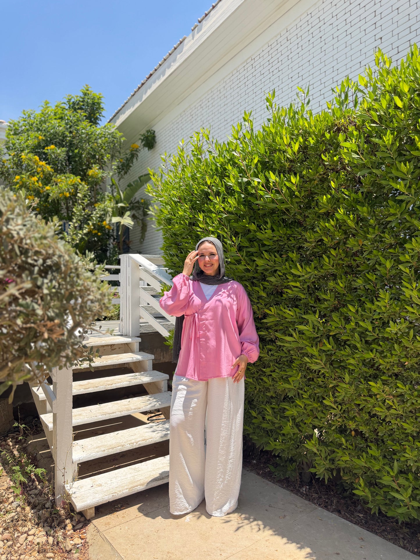 dana blouse ( rose )