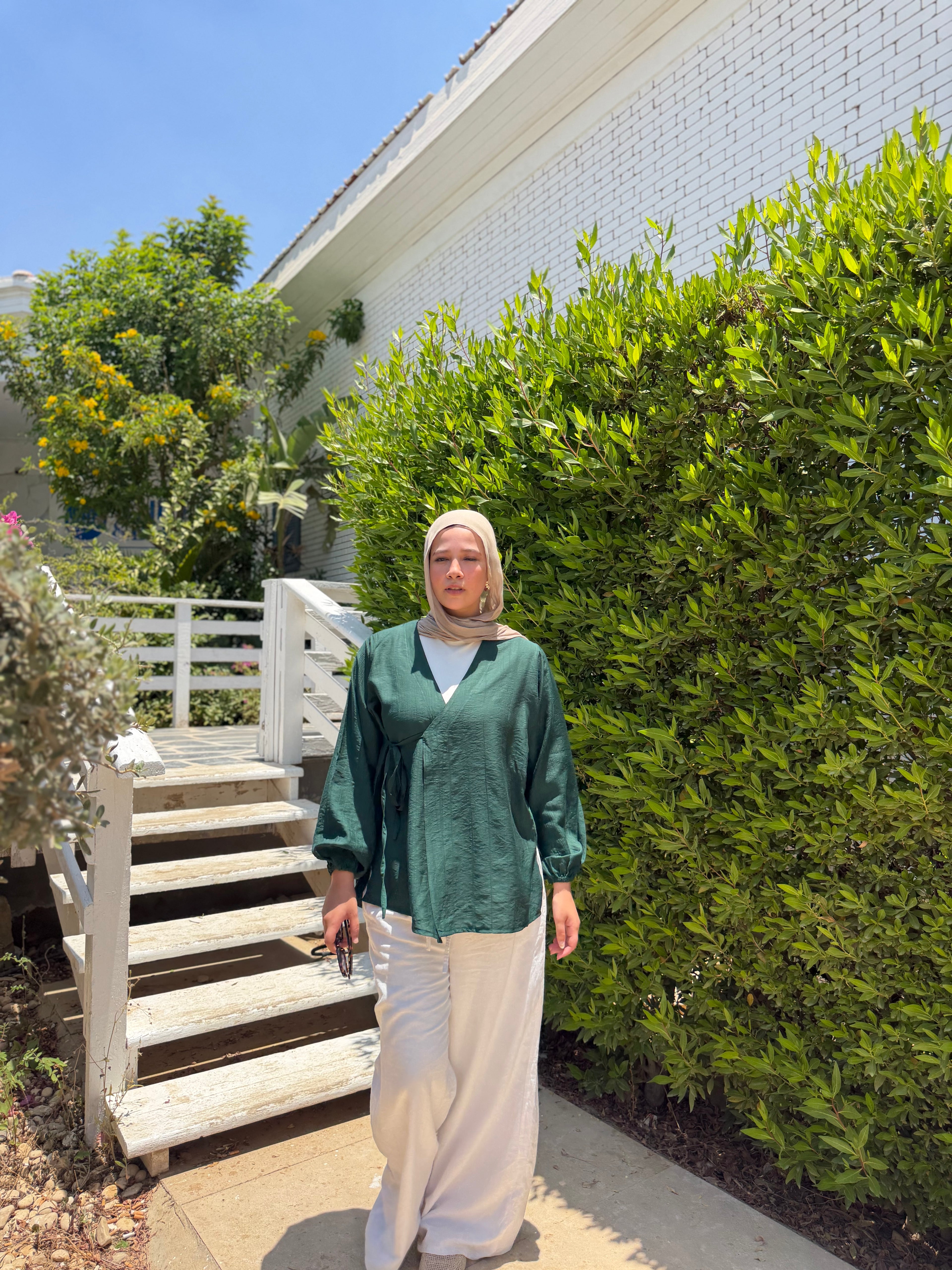 dana blouse ( green)