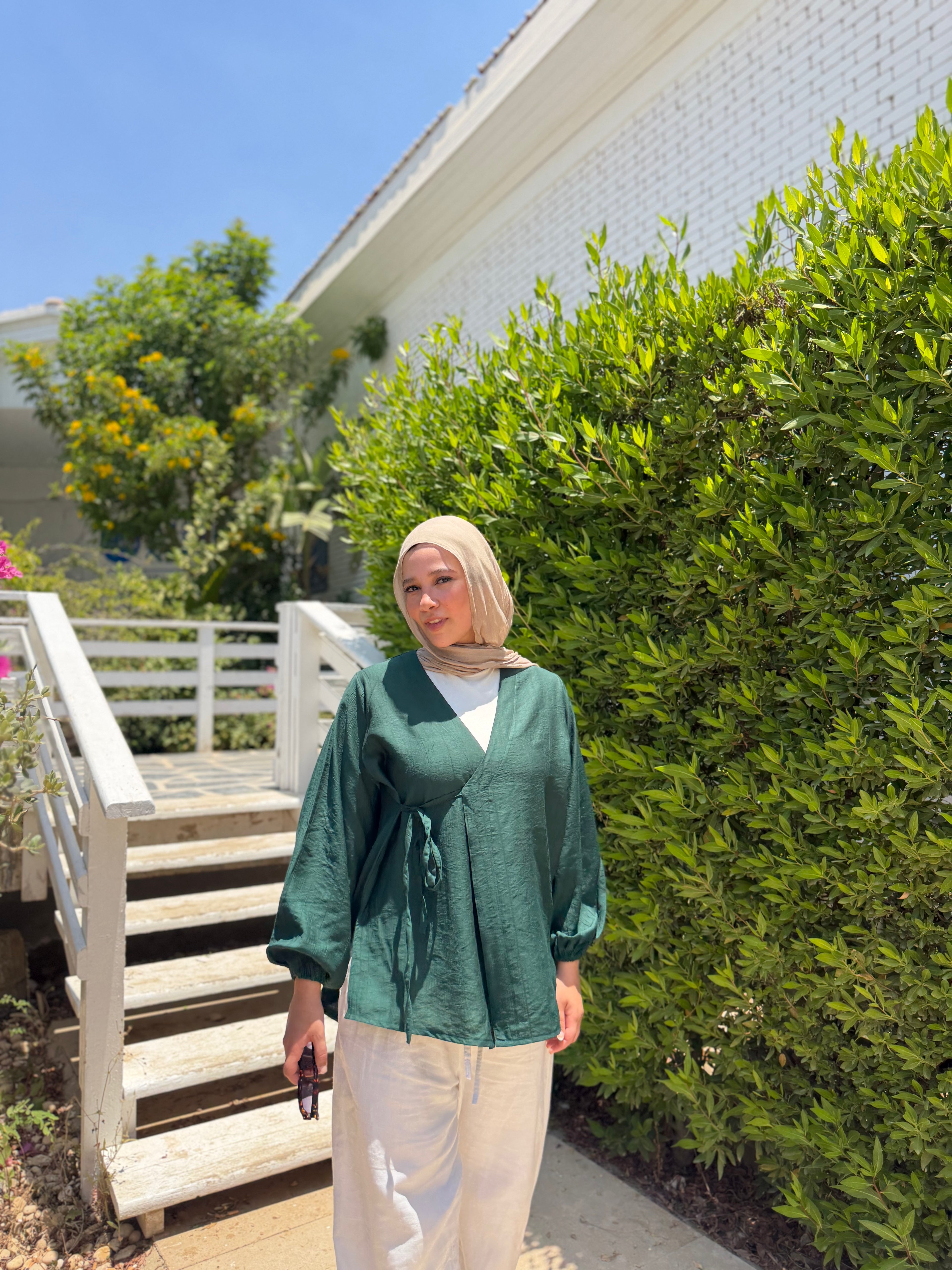 dana blouse ( green)