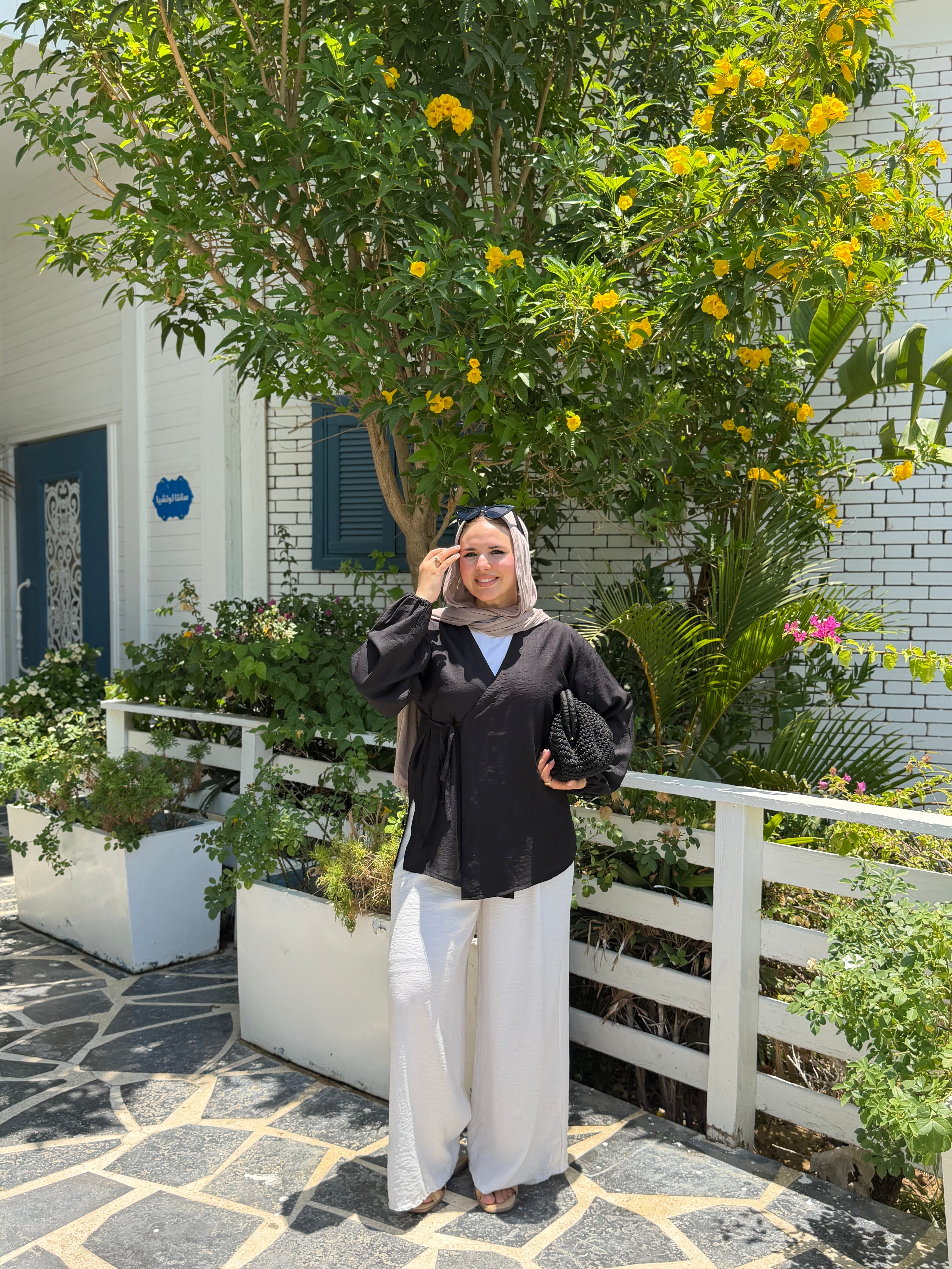 dana blouse ( black )
