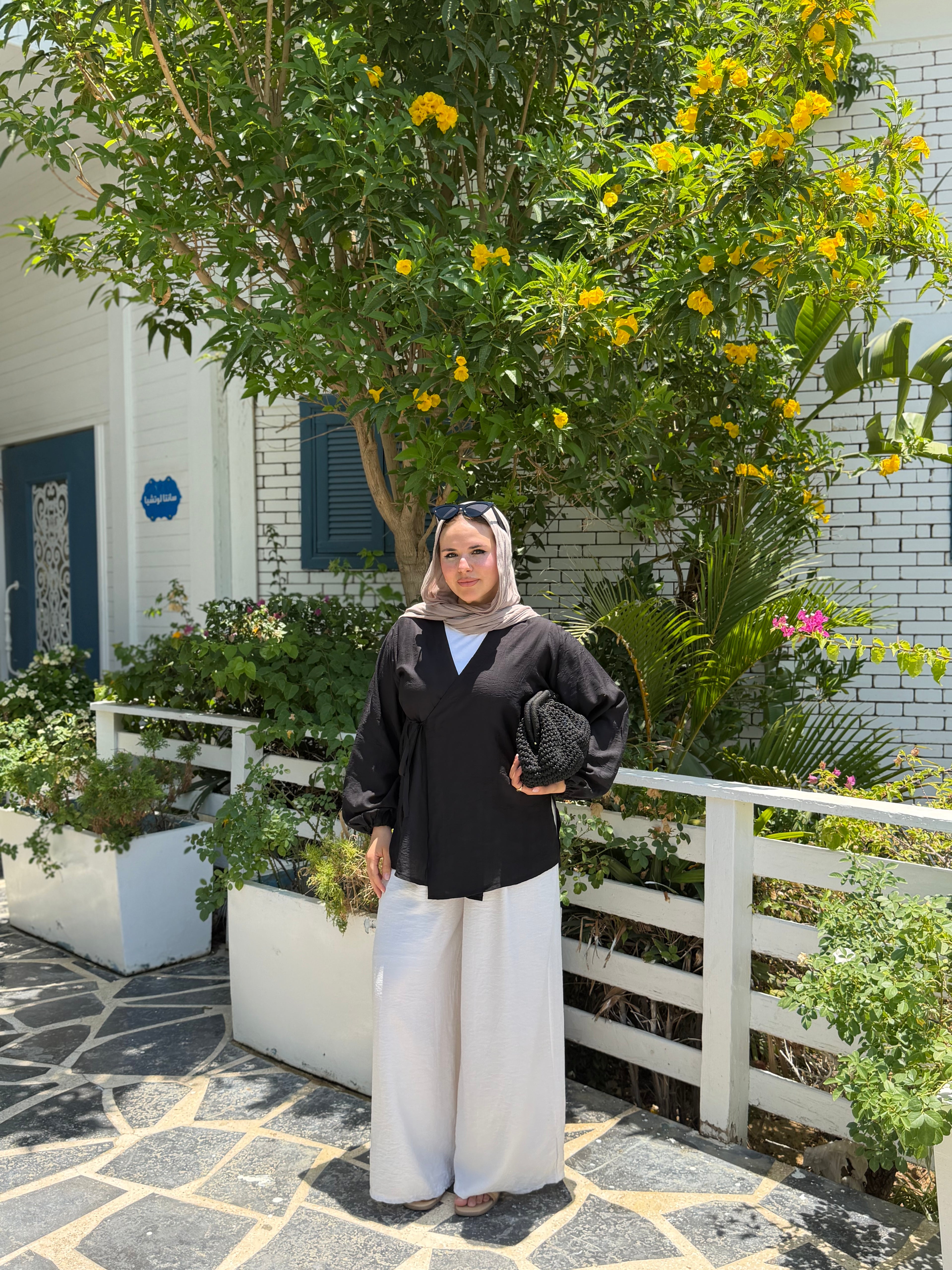 dana blouse ( black )