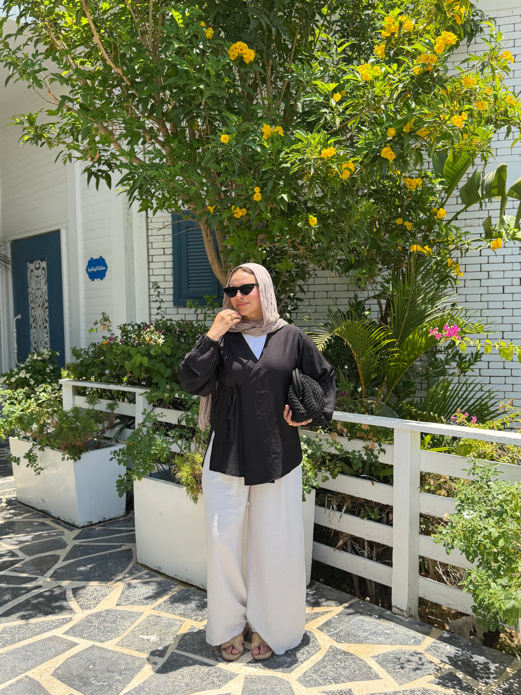 dana blouse ( black )