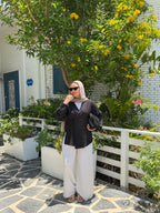 dana blouse ( black )