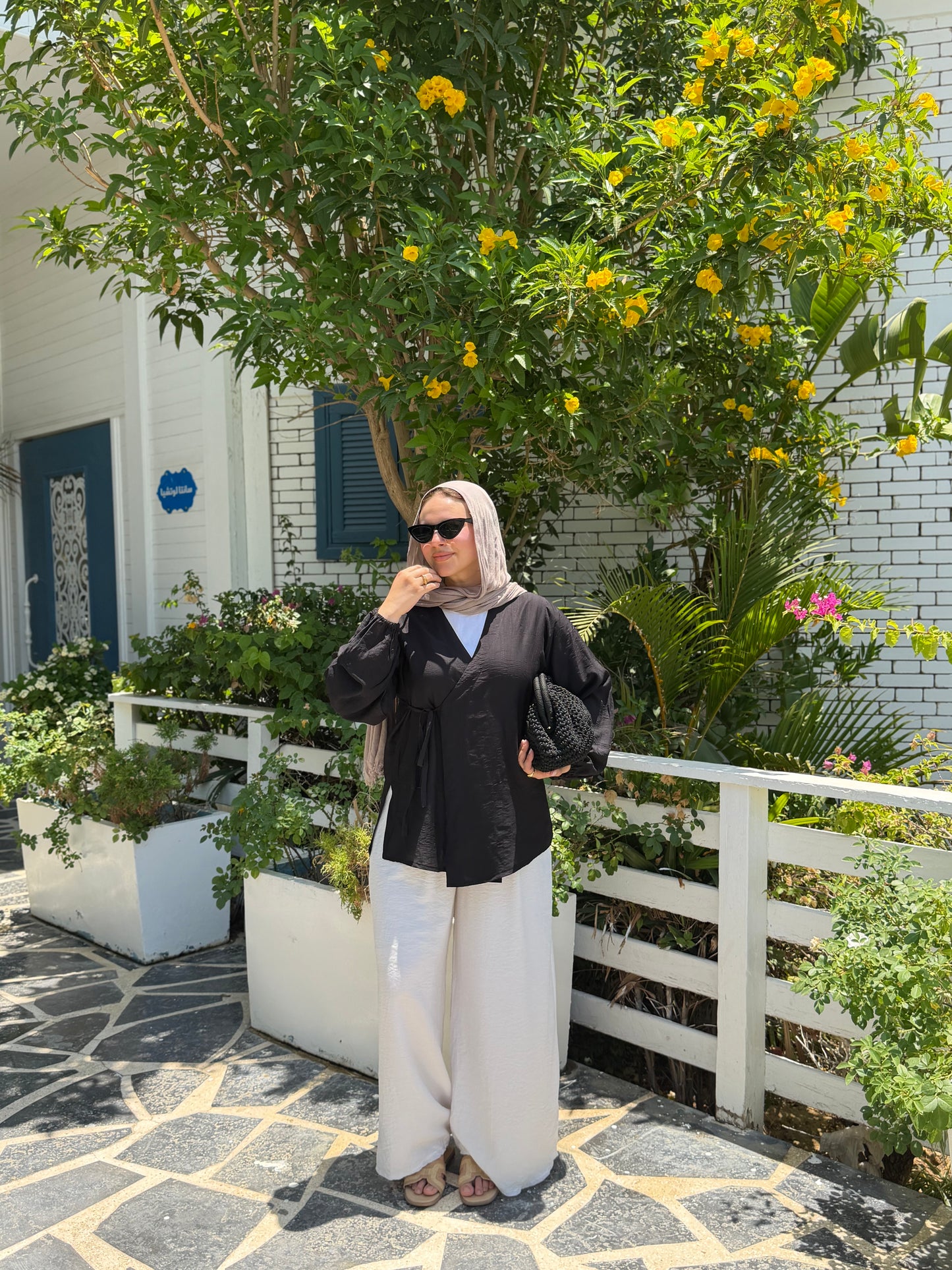 dana blouse ( black )