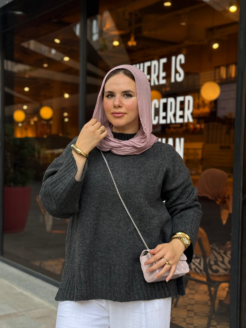 Dark gray pullover