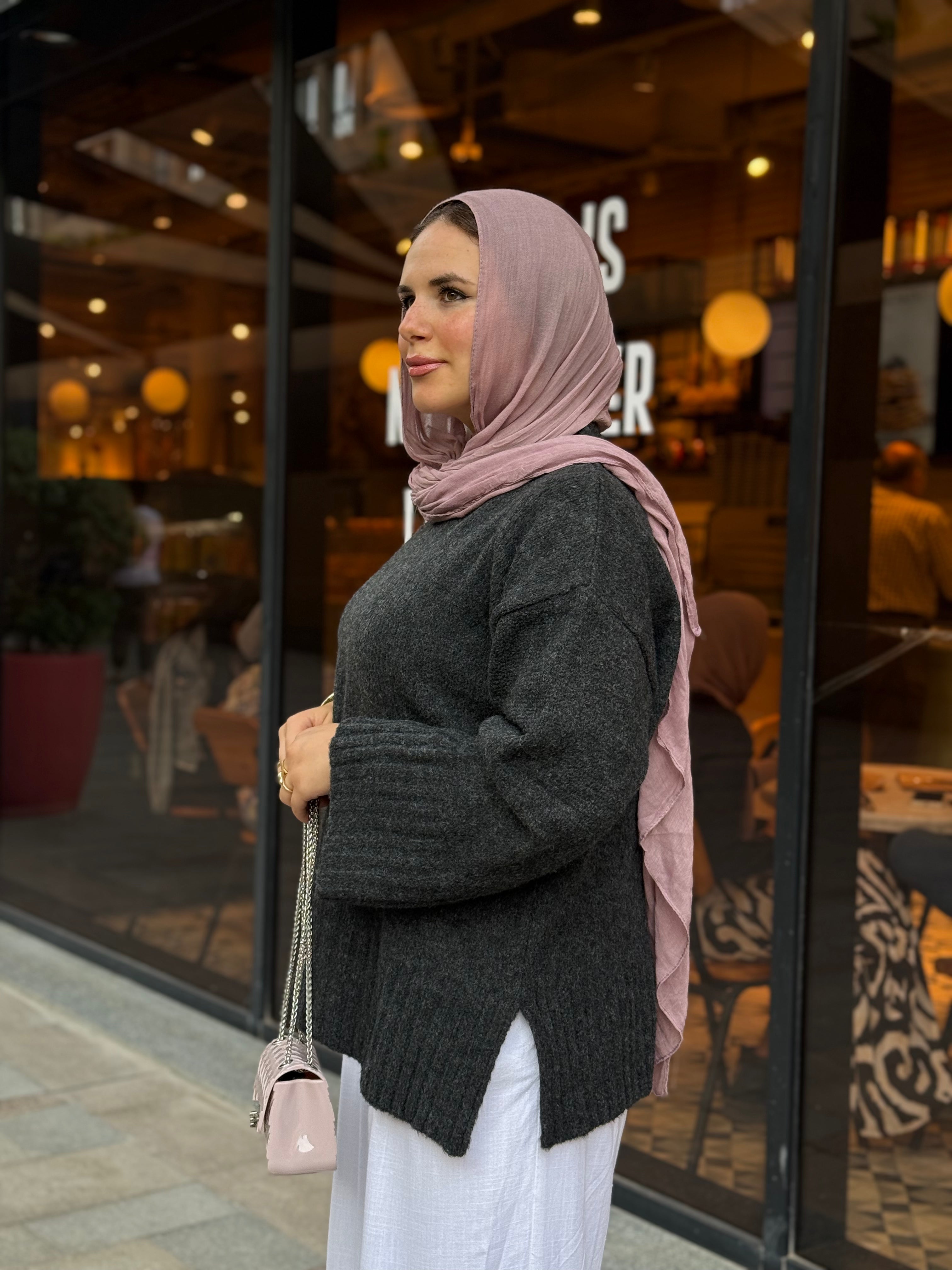 Dark gray pullover