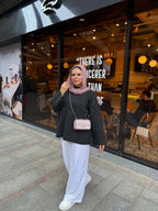 Dark gray pullover