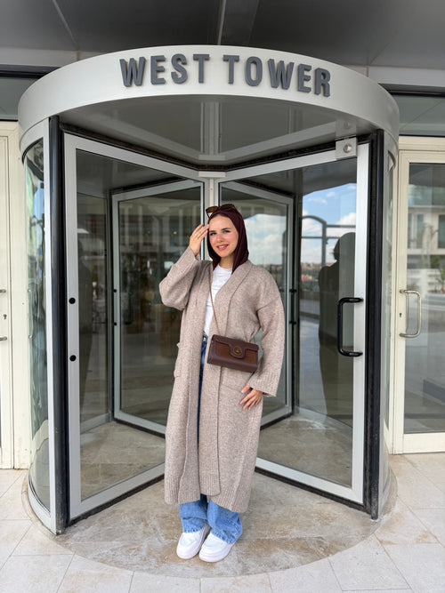Beige Cardigan