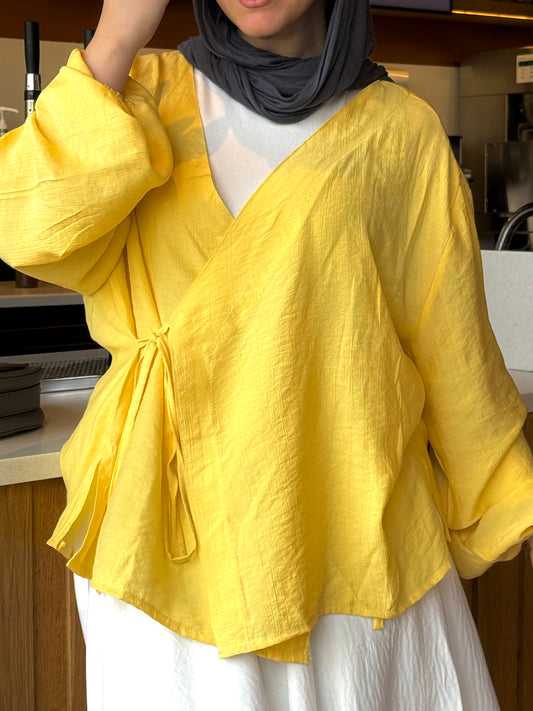 DANA BLOUSE (Yellow)