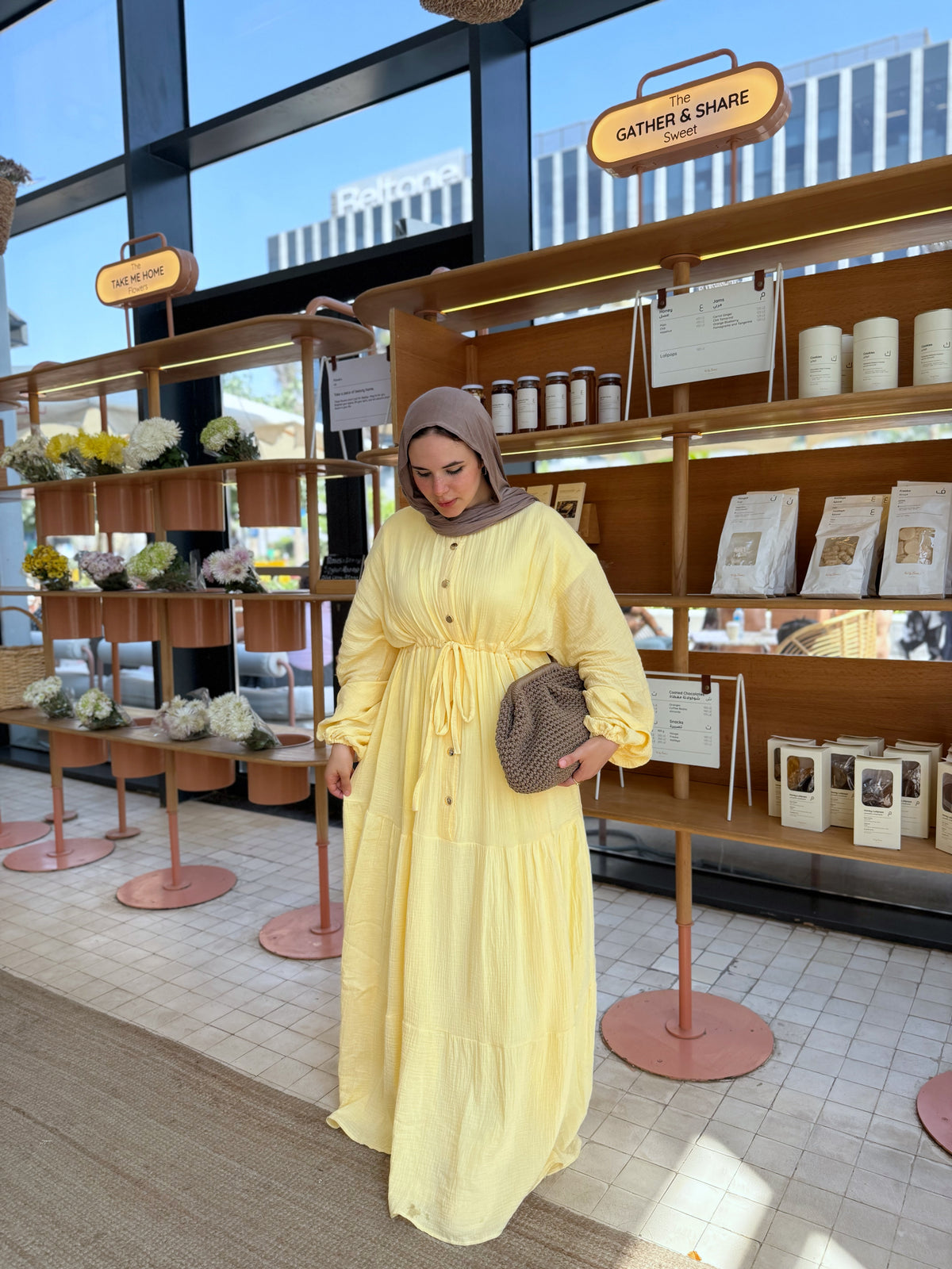 KARMA DRESS (yellow)