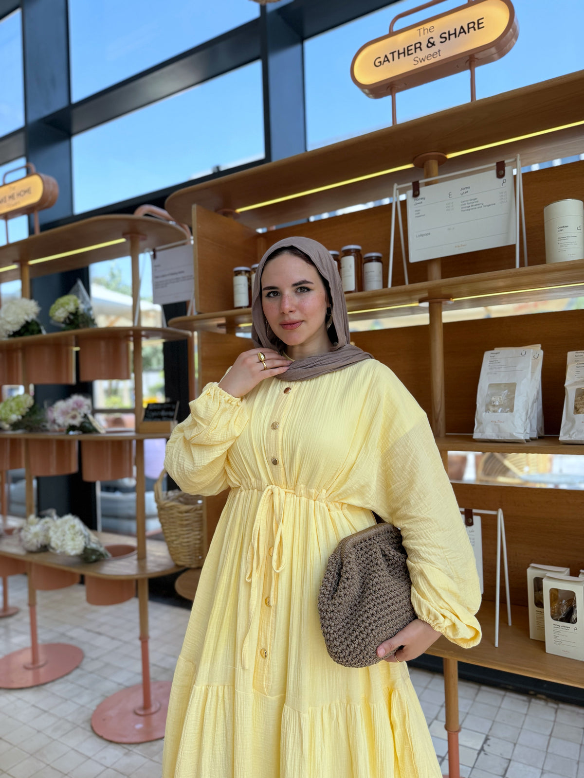 KARMA DRESS (yellow)