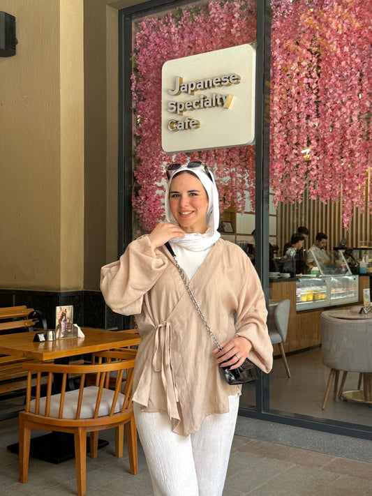 DANA BLOUSE (beige)